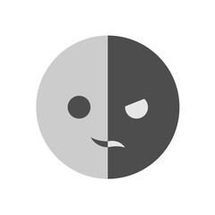 two expressions face