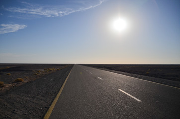 Road through Baluchistan Pakistan