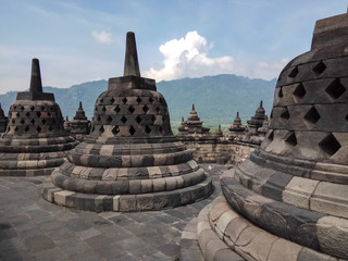 Borobudur temple  Yogyakarta java indonesia