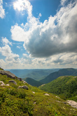 View of mountain, Charlesvoix Quebec