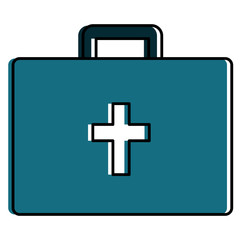 medical kit isolated icon vector illustration design