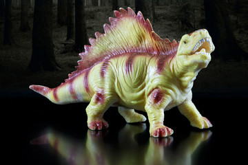 Toy model of a dinosaur