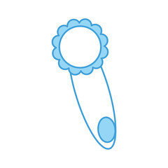 baby shower toy accessory decoration element vector illustration