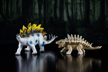Toy models of dinosaurs