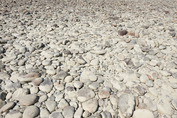 Round stones of mountain throats.