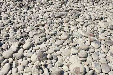 Round stones of mountain throats.