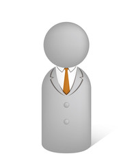 office worker / business person icon