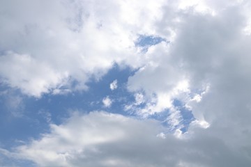 Bright sky. Weather cloud and heaven.