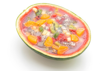 mix fruits jelly
