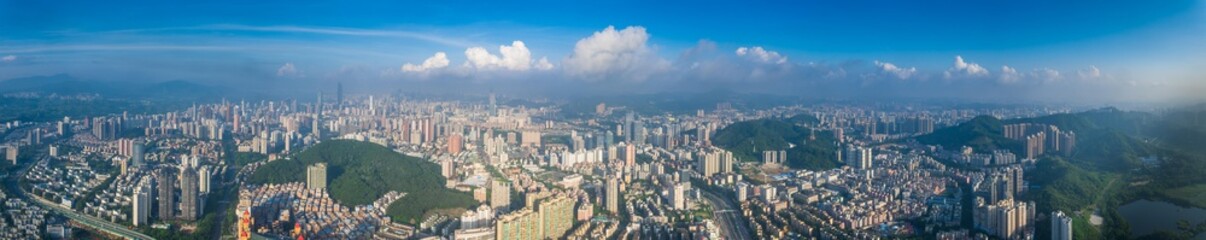 Mysterious winter landscape. Sky and mountain.