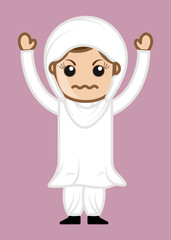 Cartoon Angry Woman