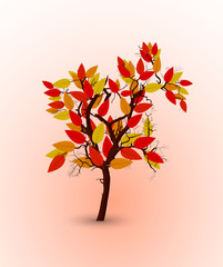 Autumn Leaves Vector Branch
