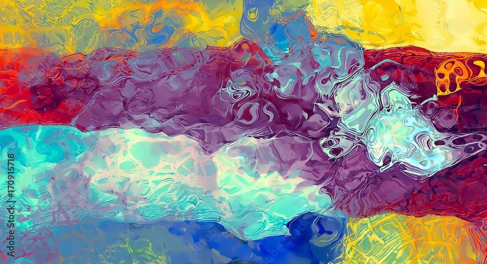 Poster abstract background and color effect, color background.