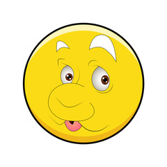 Innocent Smiley Face Expression