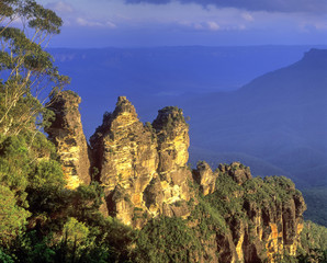Three sisters at echo point.New South Wales.