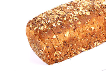 multi grain bread with slices
