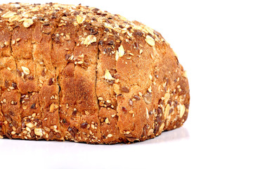 multi grain bread with slices