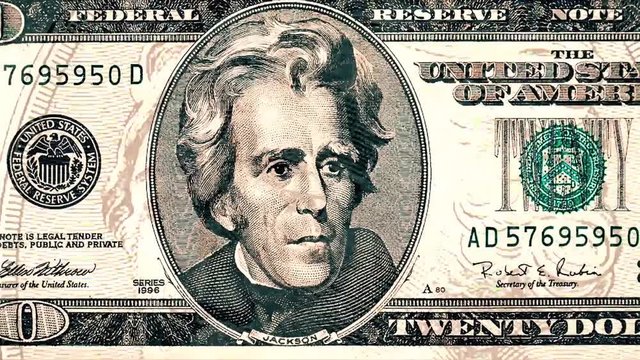 new seamless endless fly through dollar bills dynamic animated motion video footage with people president (not Trump, not Obama) loop unique quality animated