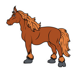 Cartoon Horse