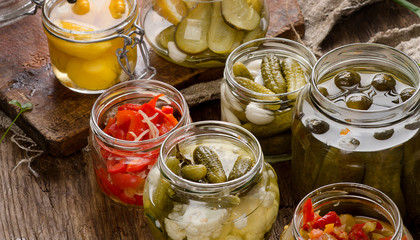 Fermented preserved vegetables