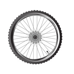 Bicycle wheels , mountain bike back wheel