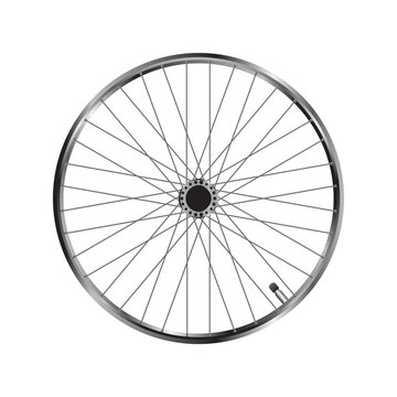 Bicycle wheel , front wheel