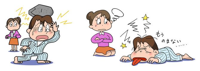 飲みすぎで頭痛