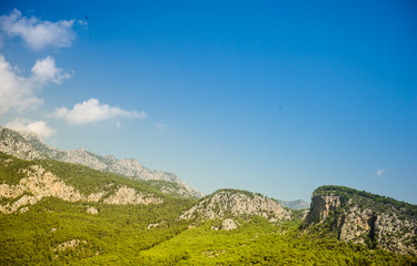 Taurus mountain in Turkey