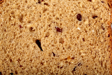 multi grain bread with slices