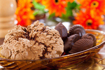 Chocolate ice cream