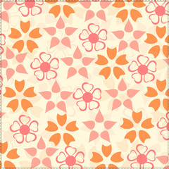 Flowers Pattern Background