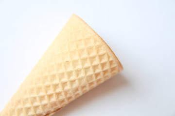 Ice Cream Cone on white background