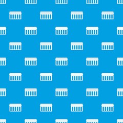 Fototapeta premium Circuit board, technology pattern seamless blue