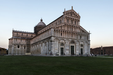 Fototapeta na wymiar Cathedral of Pisa, Italy
