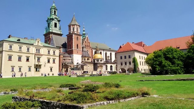 The Wawel Royal Castle in Krakow - Poland