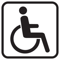 Disabled vector icon