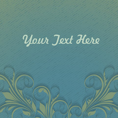 Vintage Flourish Template Design
