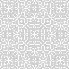Seamless abstract floral pattern in oriental style