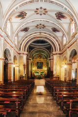 Fototapeta premium church in Gardone Val Trompia, italy