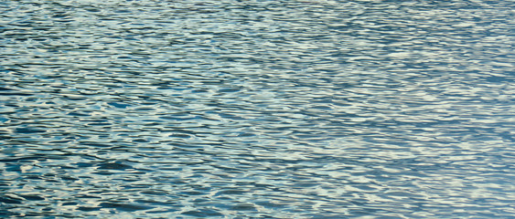 Obraz premium Waves pattern of Lake Como, Italy - Letterbox