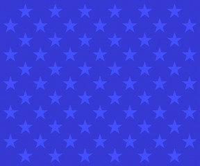 Blue stars pattern