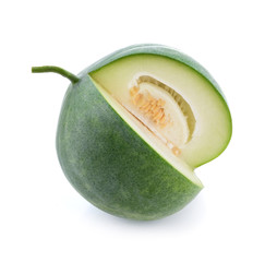 winter melon isolated on white background