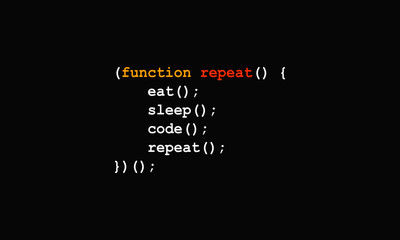 Eat Sleep Code Repeat Design