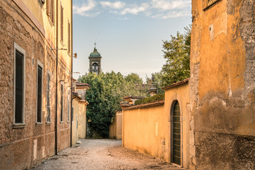 Old town view in Italy