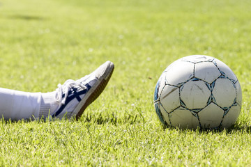 foot and ball