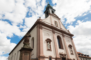 Fototapeta na wymiar Church of cloister Frauenberg