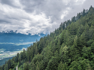 The mountains of Alps in Tyrol, Austria