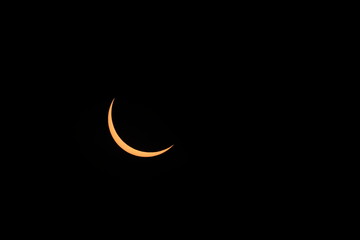 Sun eclipse August 21, 2017 Kimberly Oregon, USA
