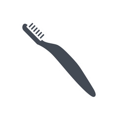 dentist silhouette icon toothbrush