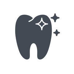 dentist silhouette icon tooth teeth caries